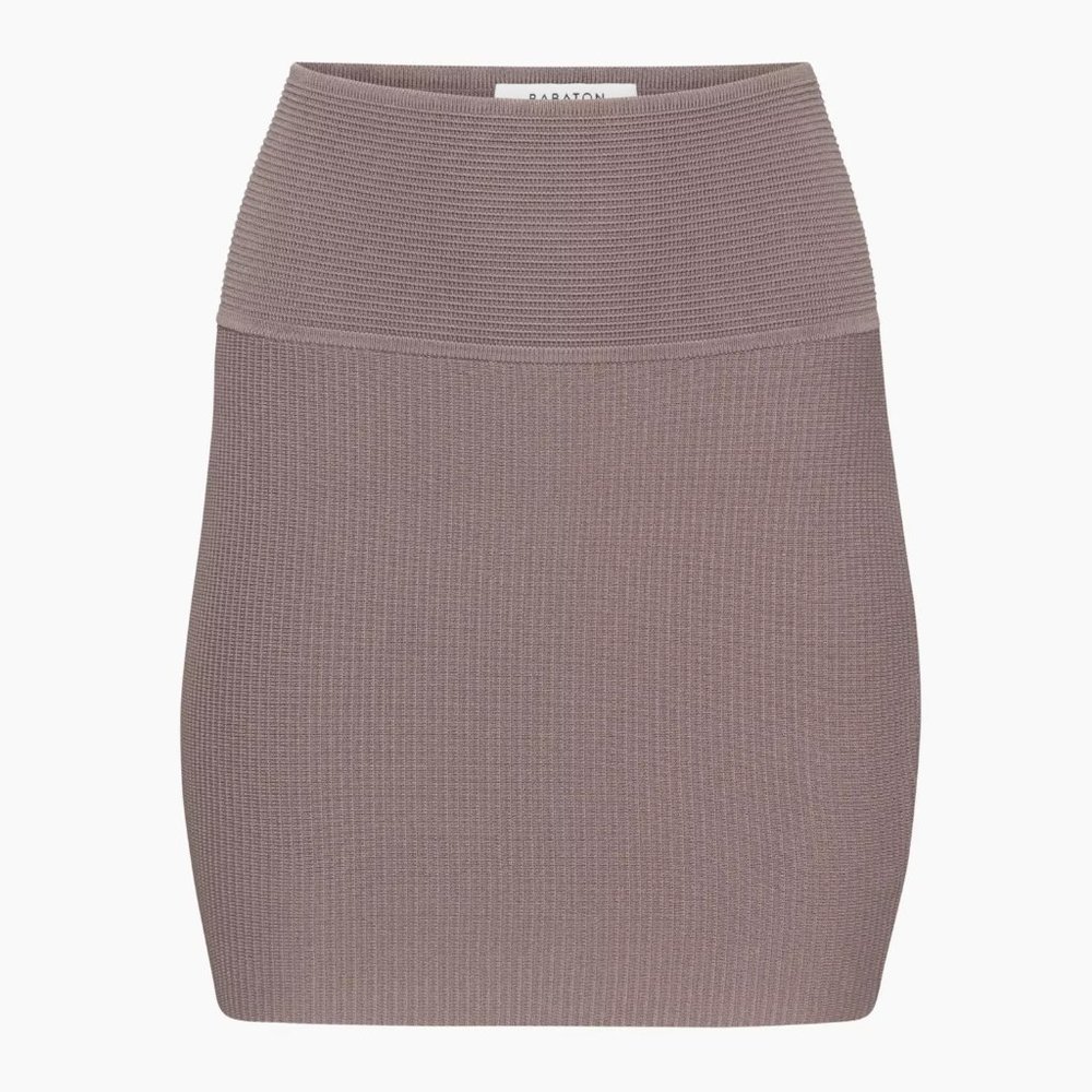 Aritzia Babaton sculpt knit mini skirt